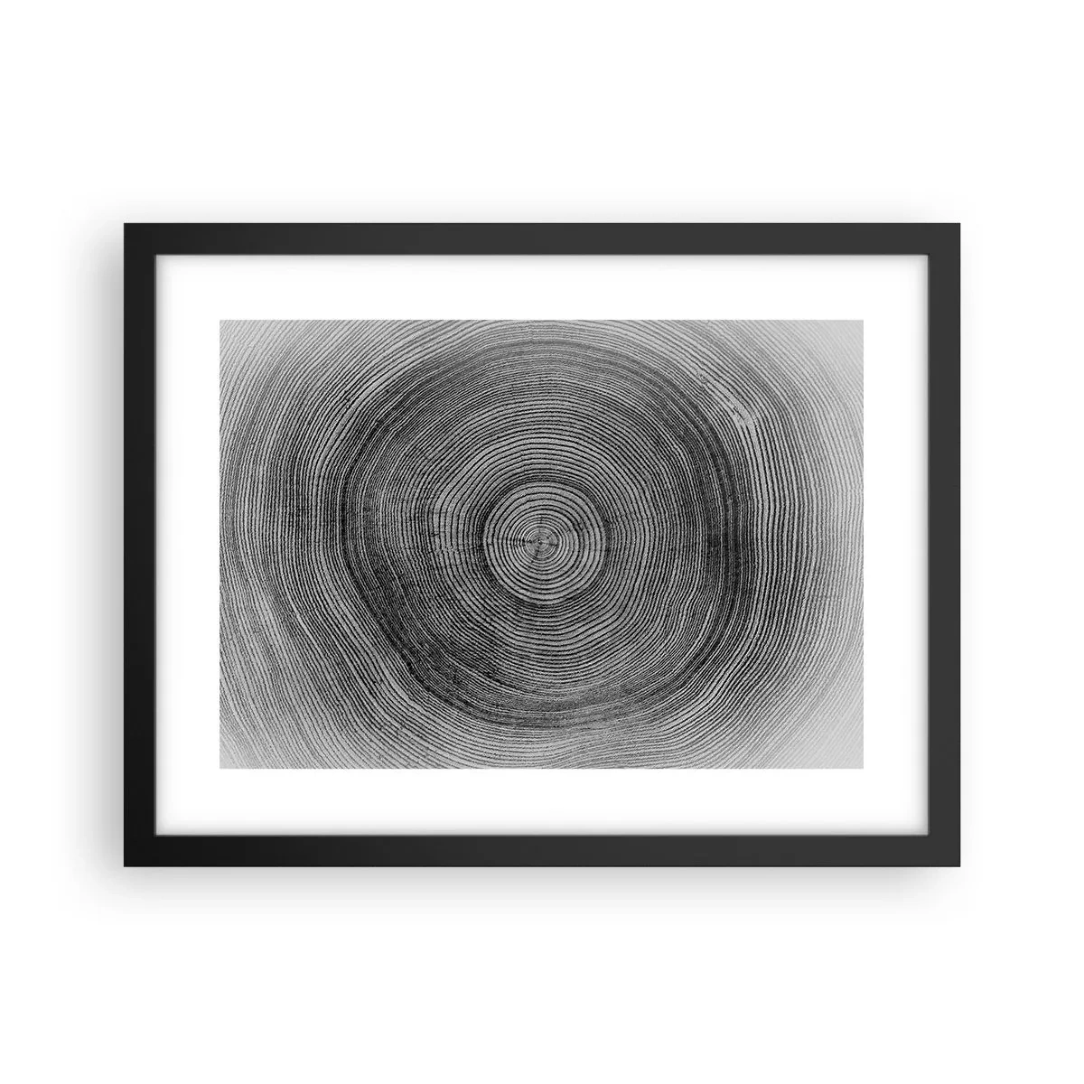 Plagát v čiernom ráme - Znamenie doby - 40x30 cm