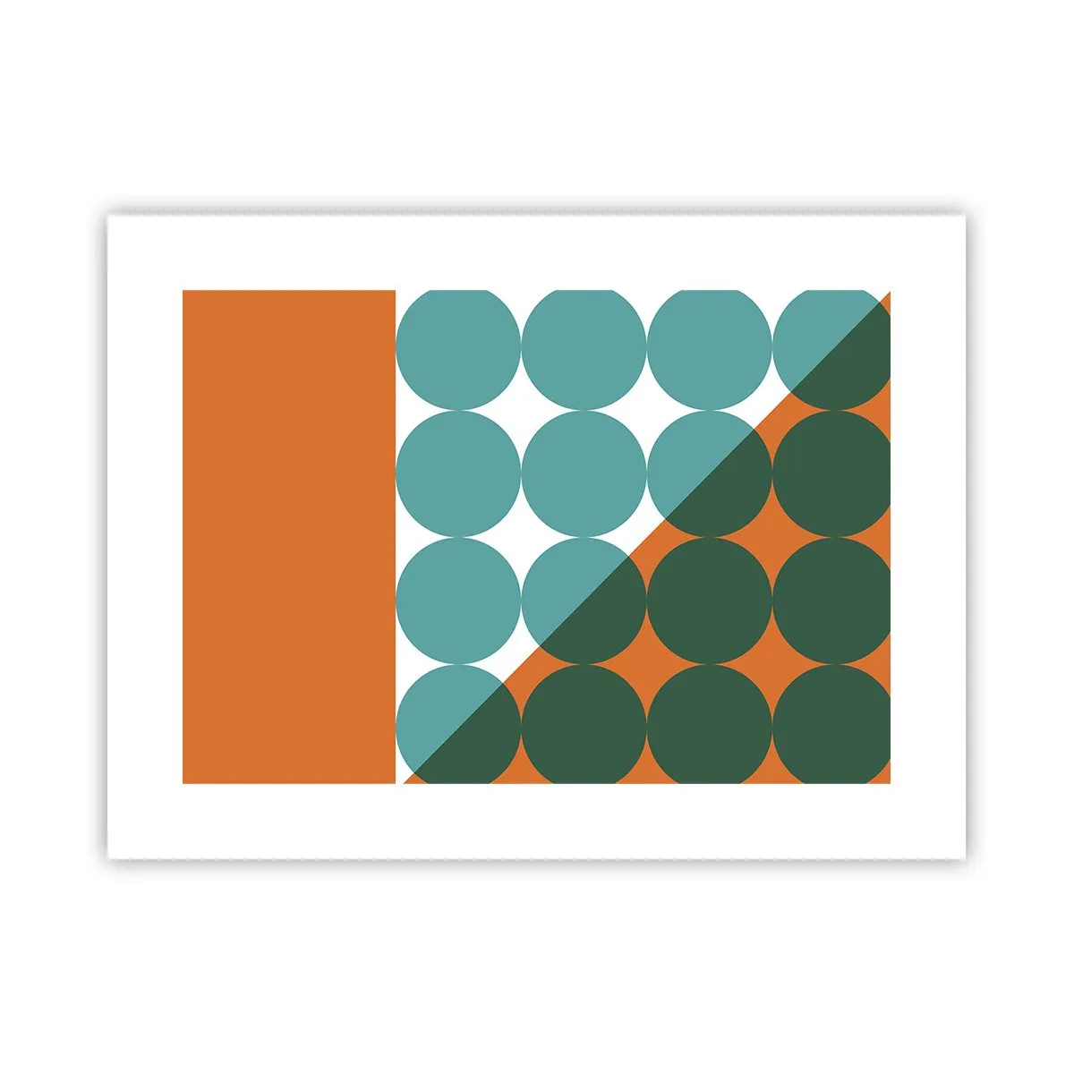 Plagát - Hore a šikmo - 40x30 cm