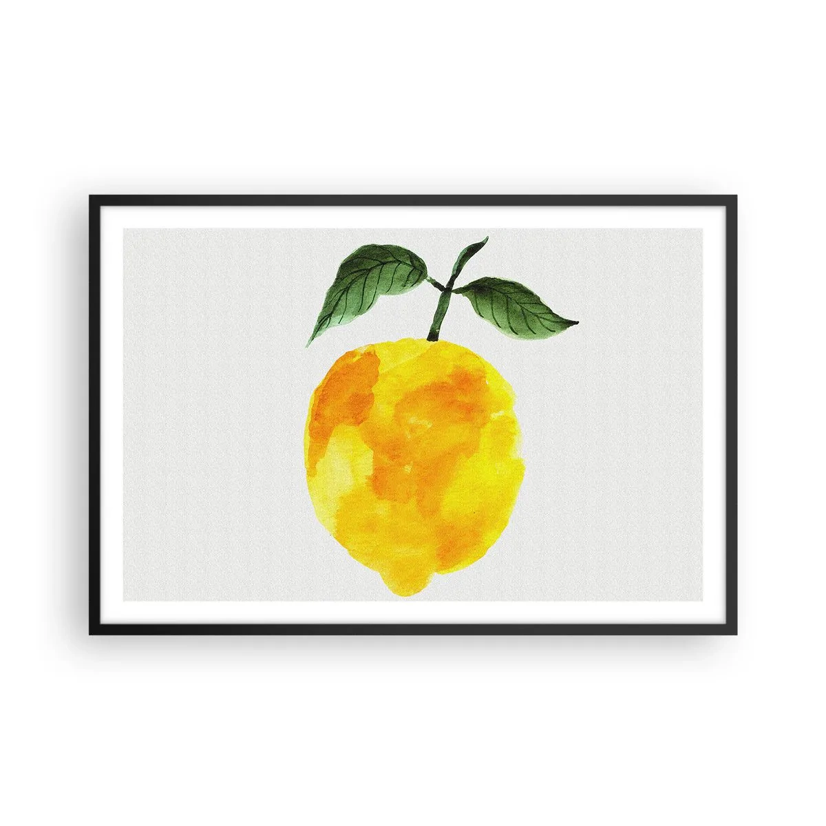 Plagát v čiernom ráme - Ako spoznať chuť slnka - 91x61 cm