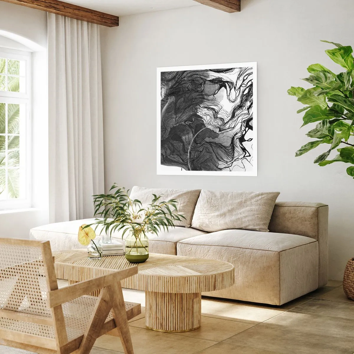 Plagát - Zapletená v snoch - 40x40 cm