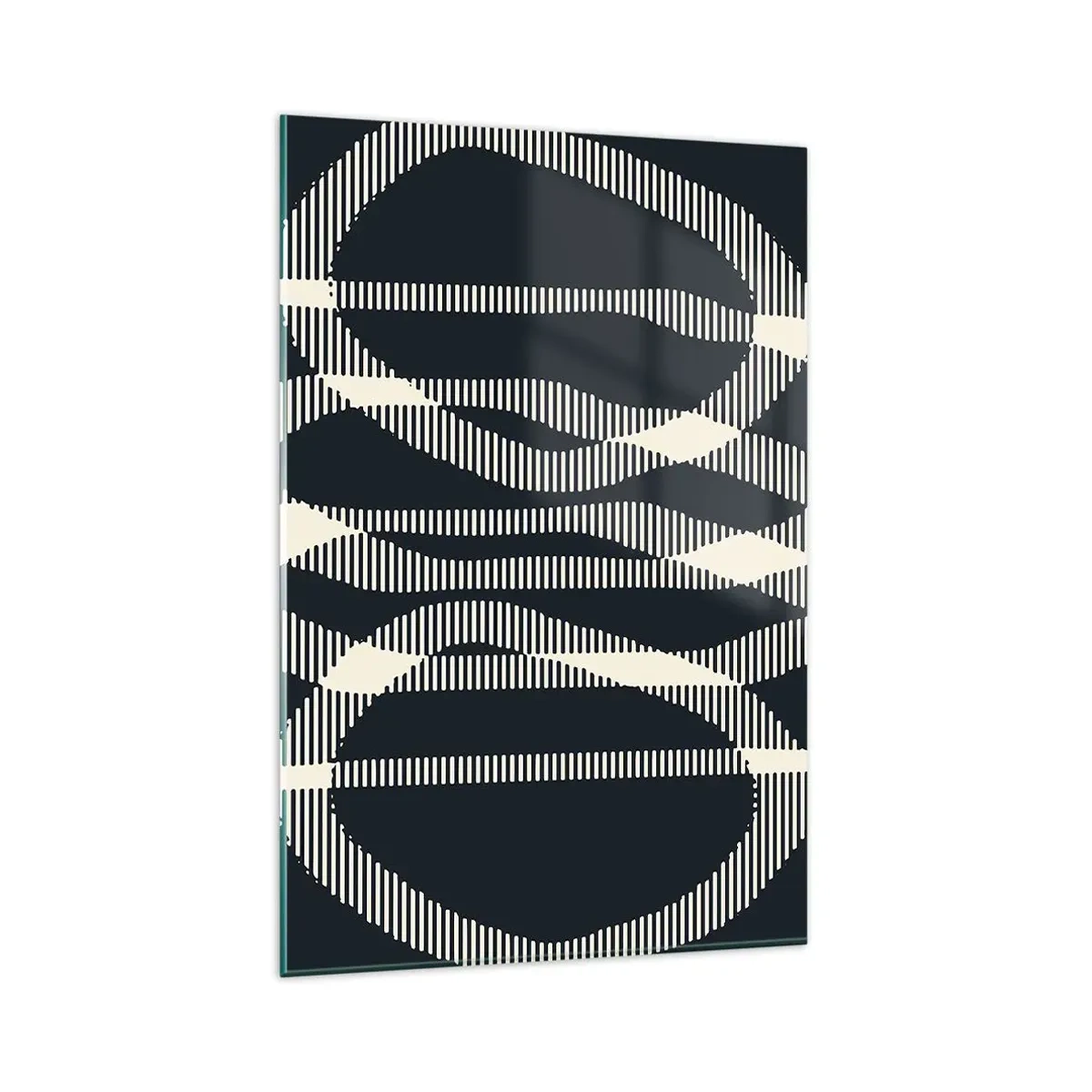 Obraz na skle - Pokus o prelomenie temnoty - 80x120 cm