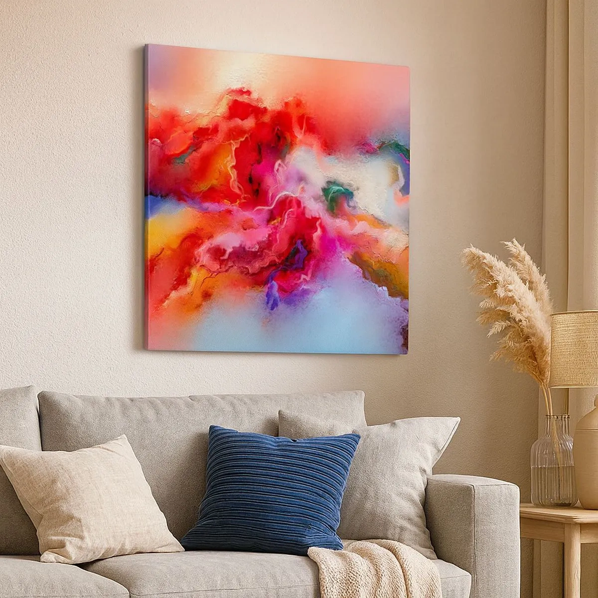 Obraz na plátne - Ako zachytiť sny - dym - 30x30 cm