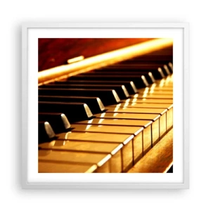 Plagát v bielom ráme - Neobmedzené možnosti - 50x50 cm