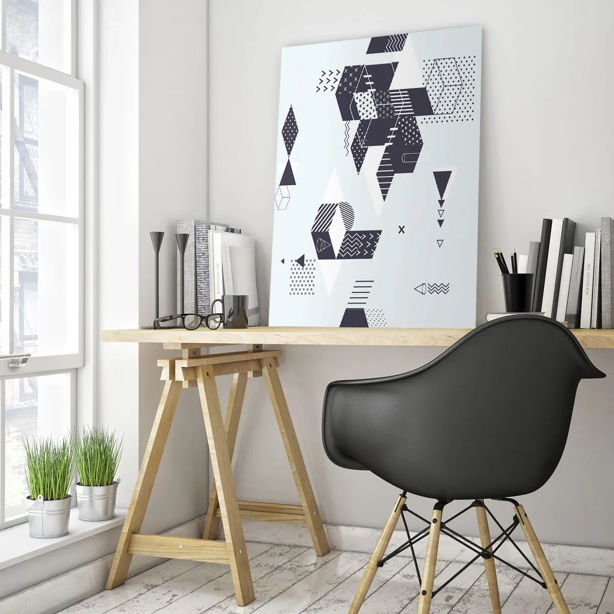 Obraz na skle - V duši matematika - 50x70 cm
