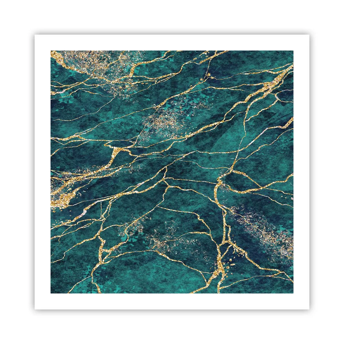 Plagát - Zlatá žila - 60x60 cm