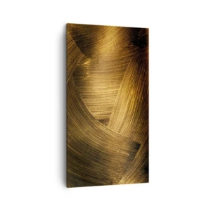 Obraz na plátne - V zlatom labyrinte - 45x80 cm