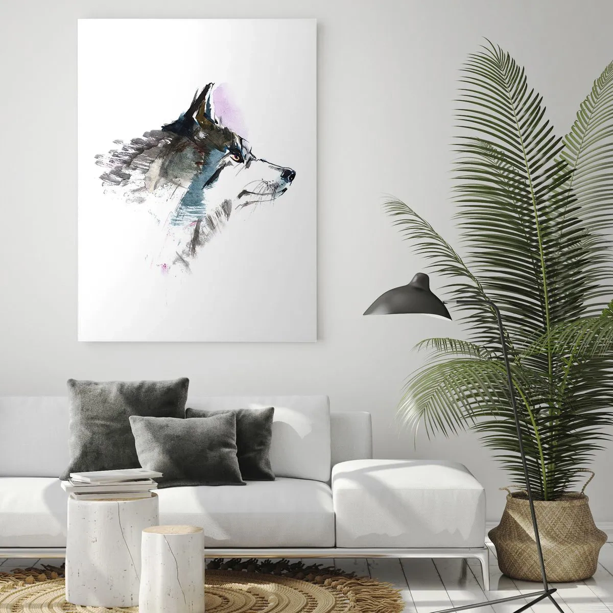 Obraz na skle - My o vlku - 70x100 cm
