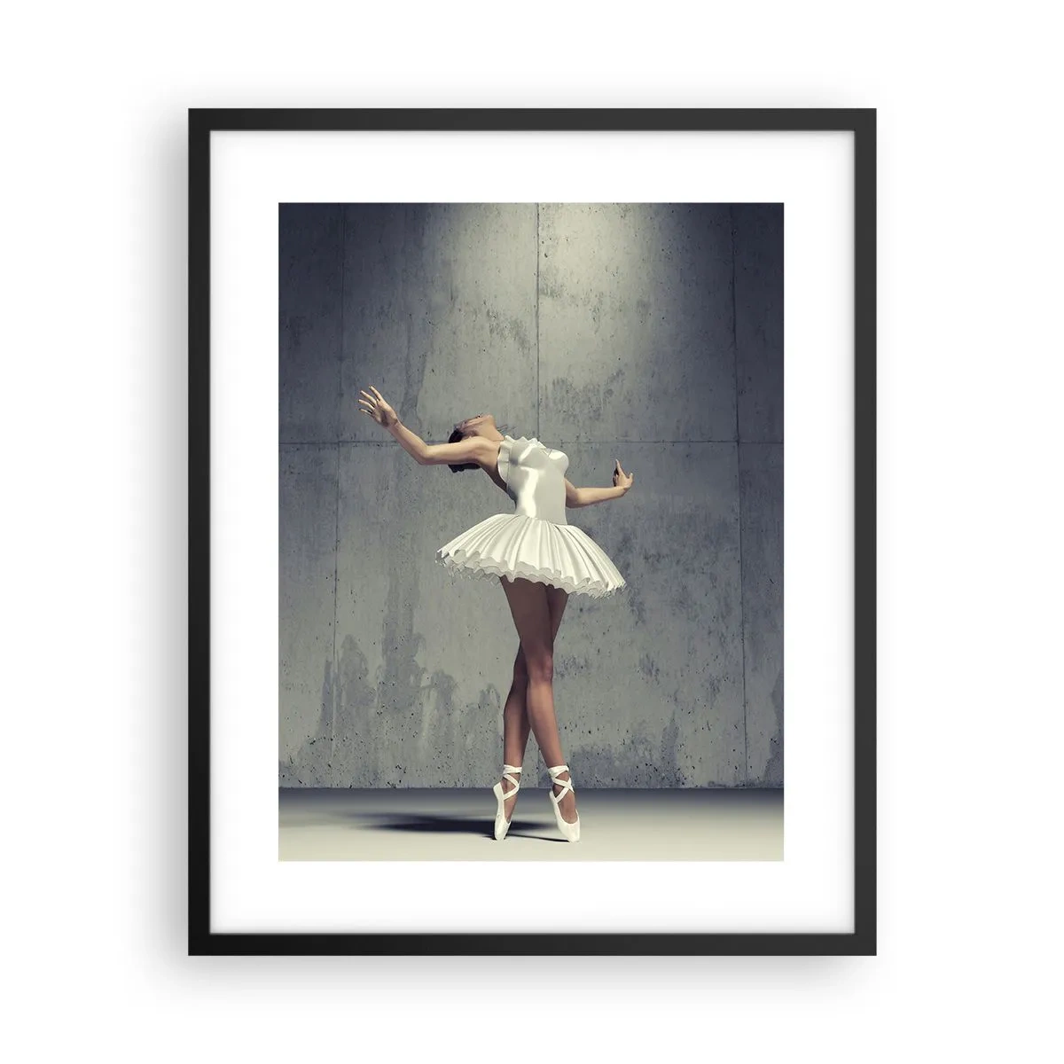 Plagát v čiernom ráme - Ľahko ako vták - 40x50 cm