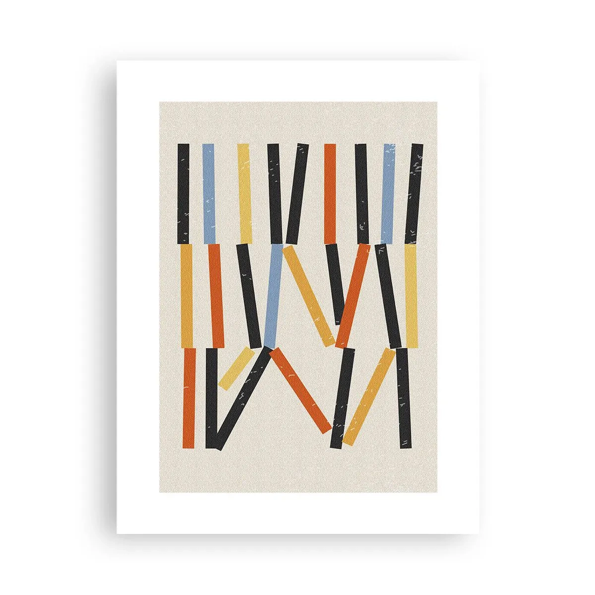 Plagát - Kompozícia na úrovni - 30x40 cm