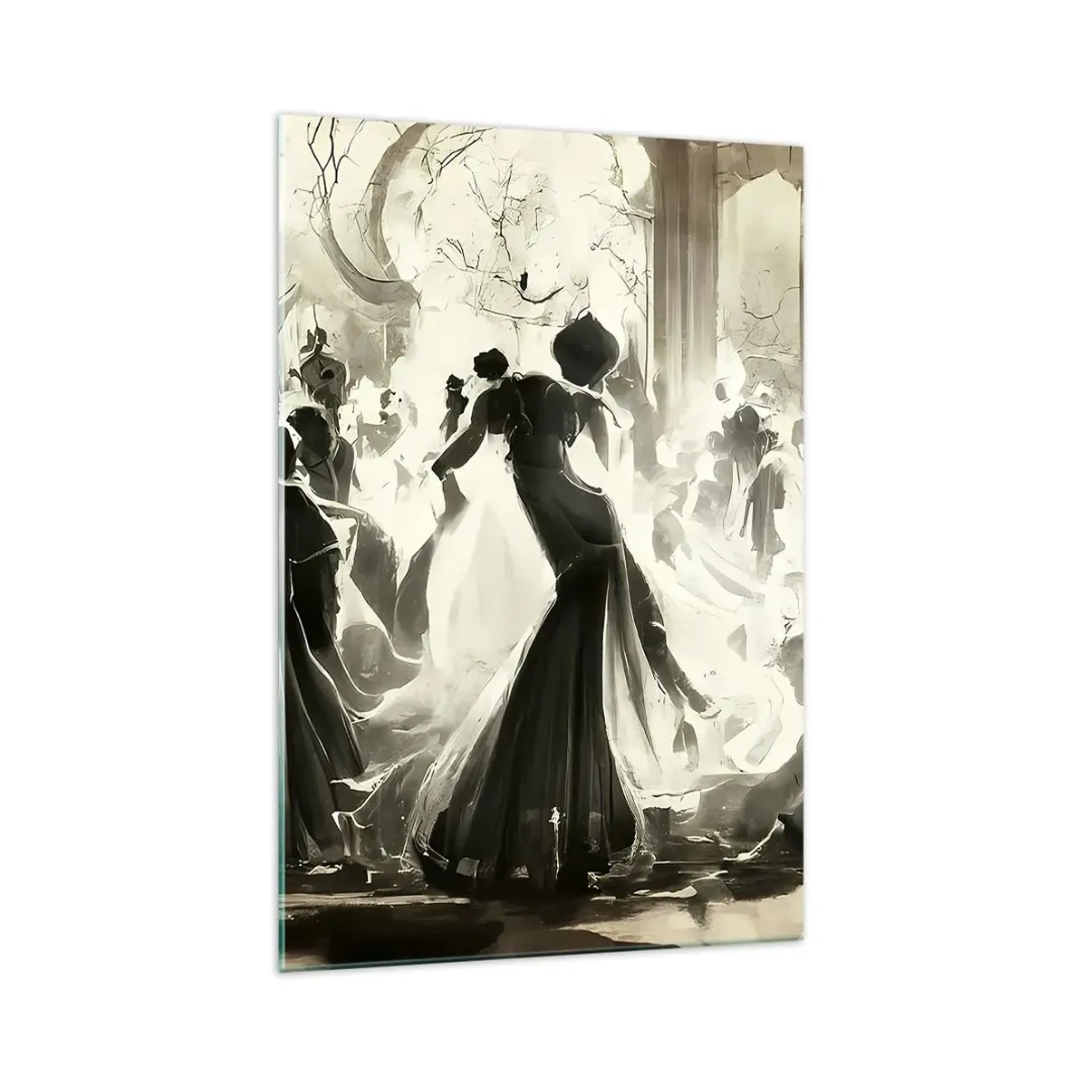 Obraz na skle - Veľká maškaráda - 70x100 cm