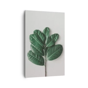 Obraz na plátne - Kresba samotnej prírody - 80x120 cm