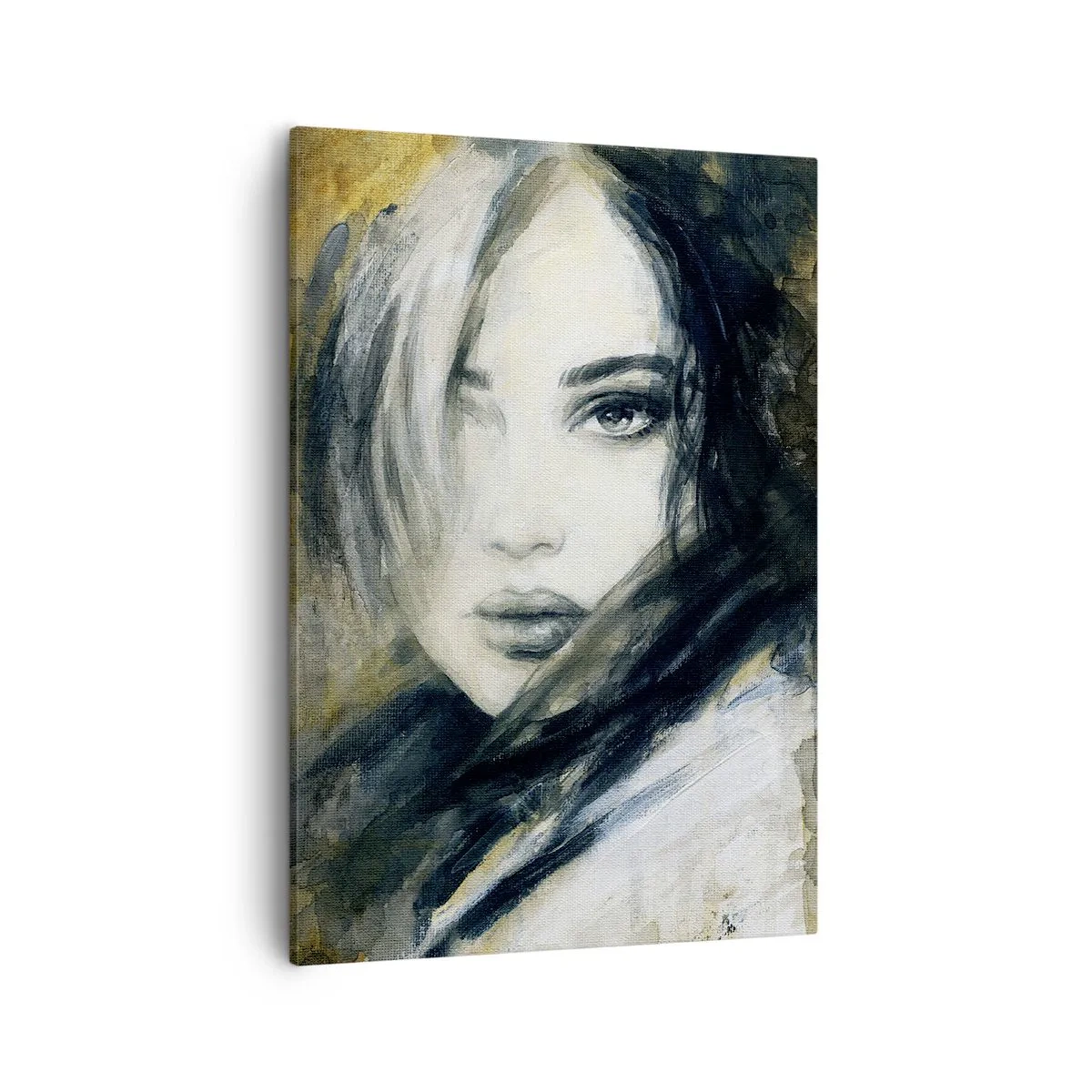 Obraz na plátne - viac nevinná alebo zmyselná? - 50x70 cm