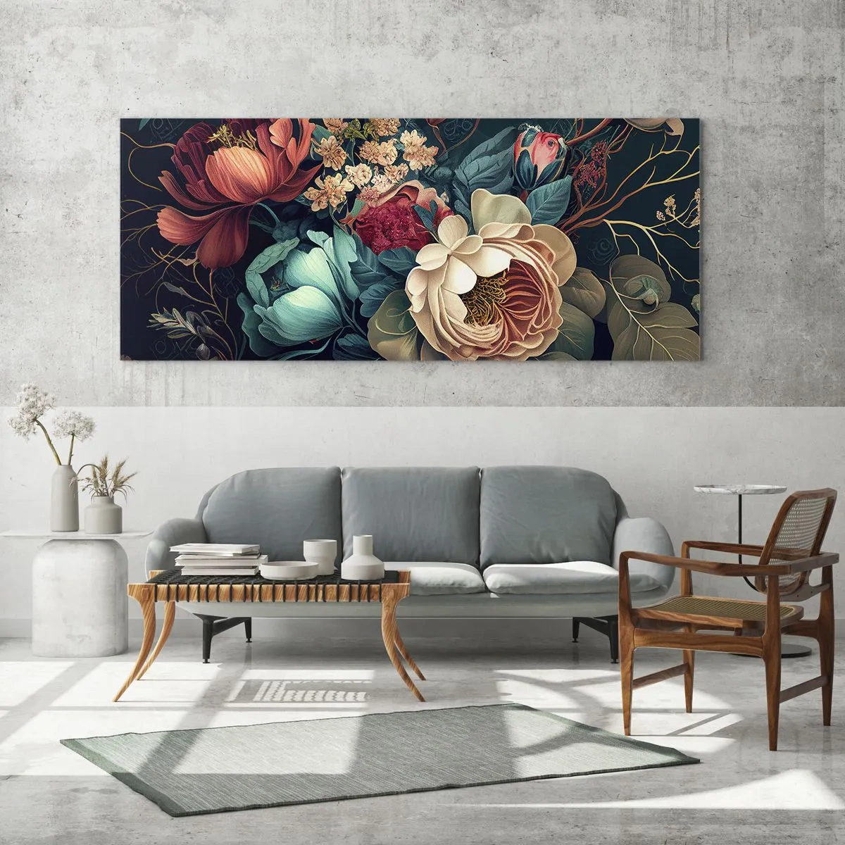 Obraz na skle - Pôvab 19. storočia - 100x40 cm