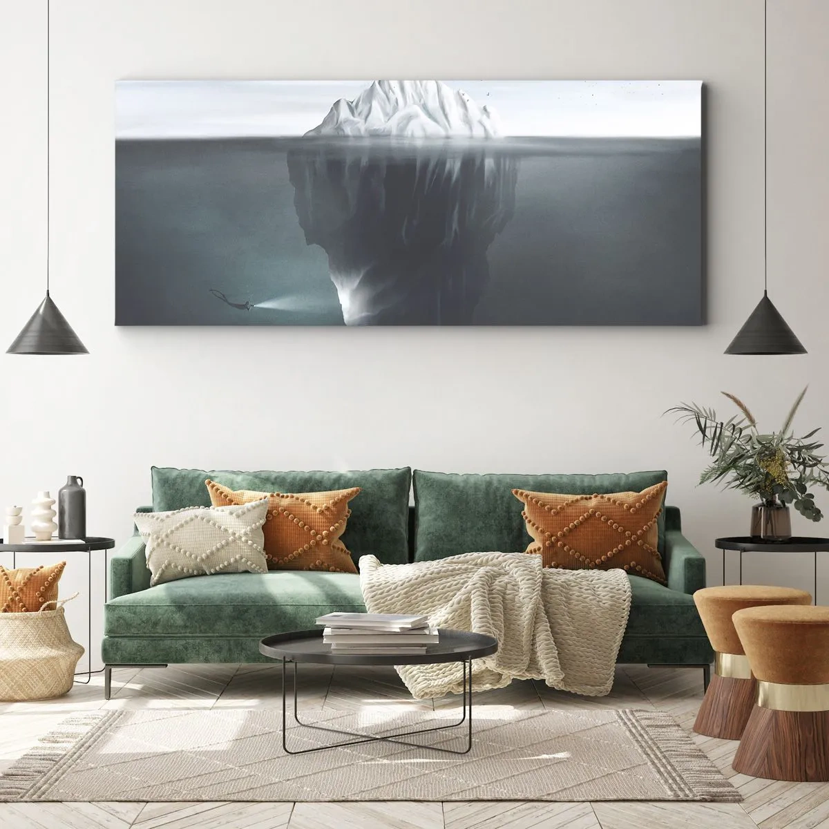 Obraz na plátne - Podvodné tajomstvo - 100x40 cm
