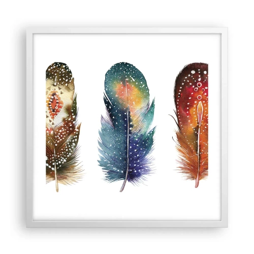 Plagát v bielom ráme - Rituály, obrady, tajomstvá - 50x50 cm