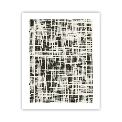 Plagát - Tkaná kompozícia - 40x50 cm