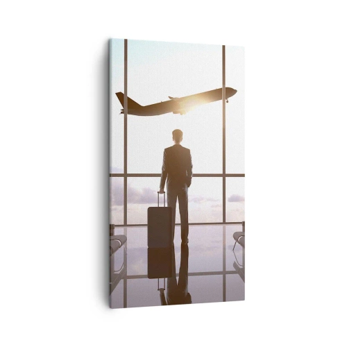 Obraz na plátne - Máš čas, spomaľ - 45x80 cm