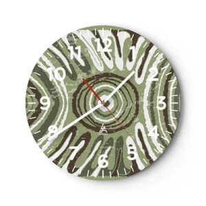 Nástenné hodiny - Explózia emócií - 40x40 cm