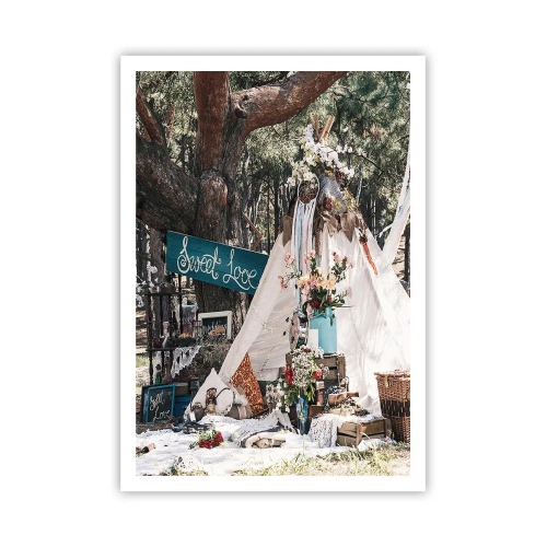 Plagát - Make love… - 70x100 cm