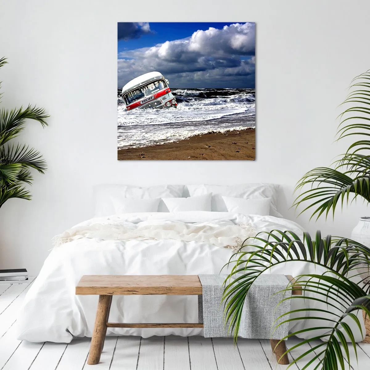 Obraz na plátne - A čomu sa čuduješ? - 40x40 cm