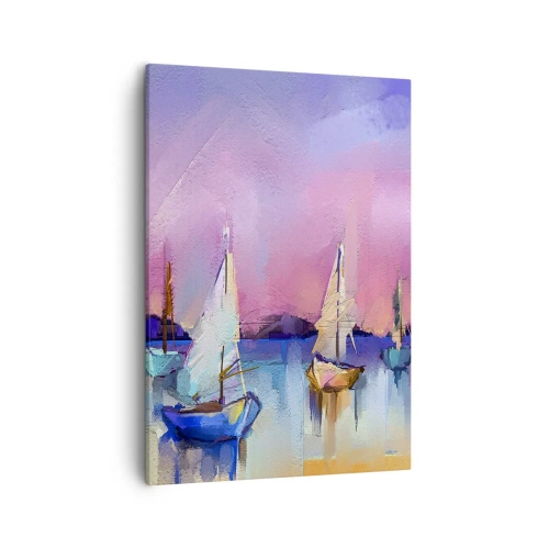 Obraz na plátne - Smer: široká voda - 50x70 cm