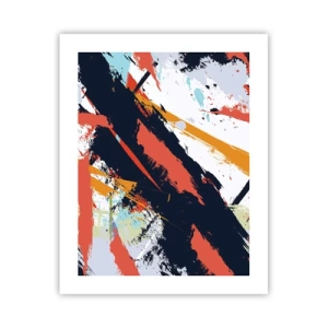 Plagát - Dynamická kompozícia - 40x50 cm