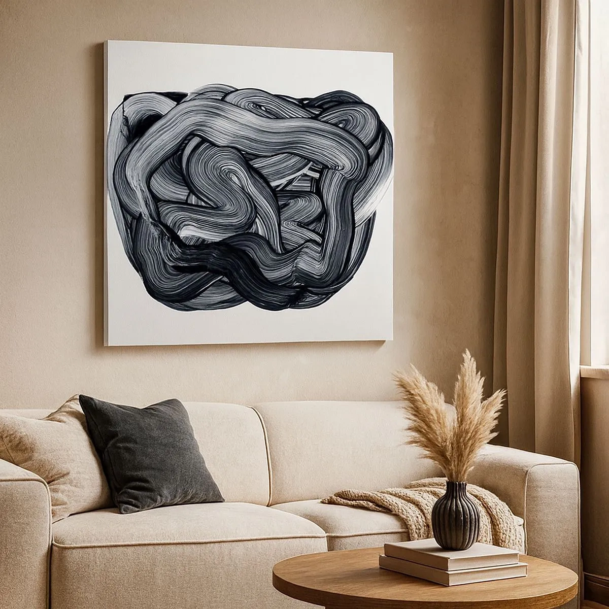 Obraz na plátne - Nie je to tak jednoduché - 30x30 cm