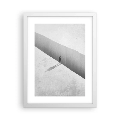 Plagát v bielom ráme - Jasný cieľ - 30x40 cm