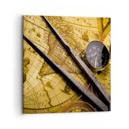 Obraz na plátne - Kde sú tie poklady? - 70x70 cm