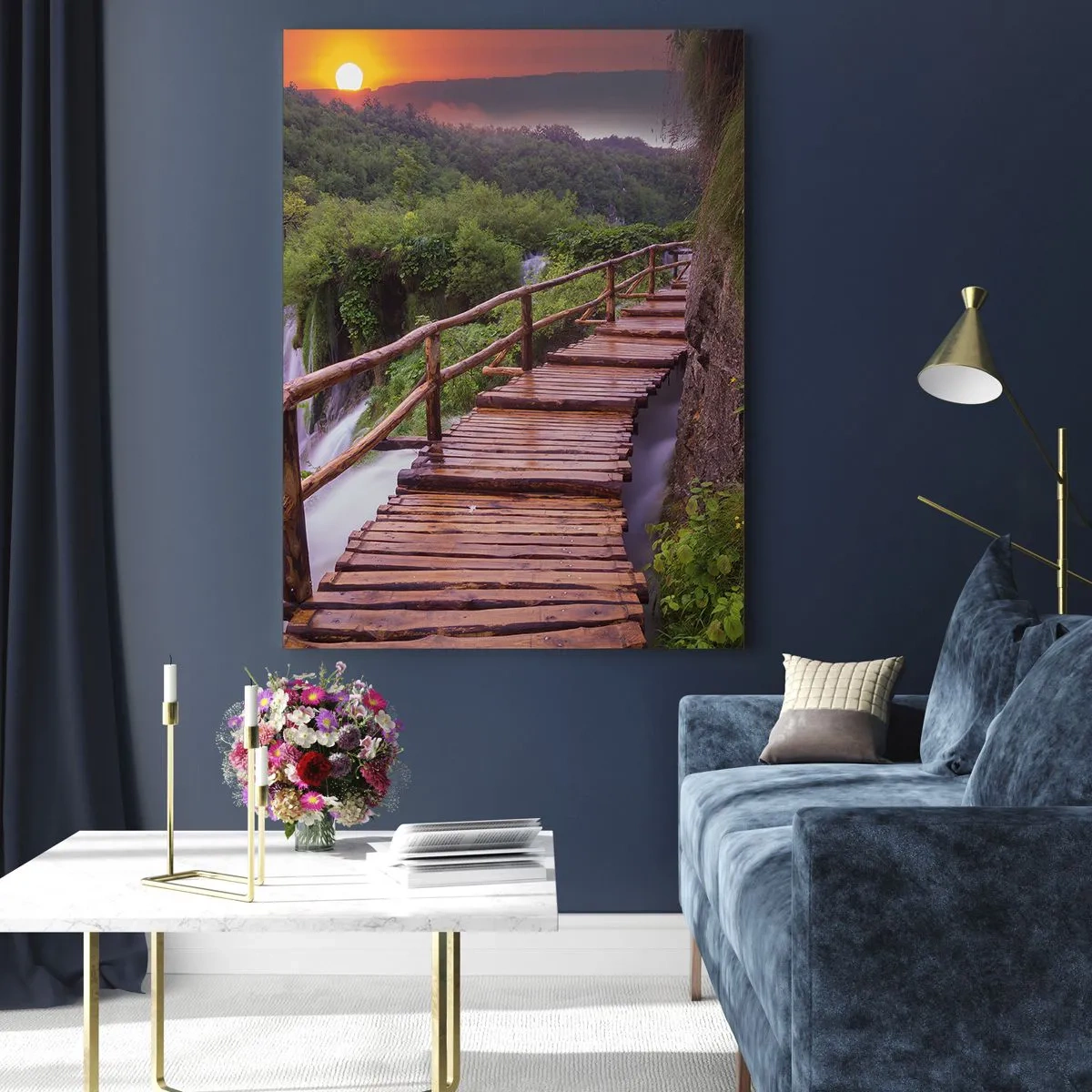 Obraz na skle - Neuveriteľná krása - 50x70 cm