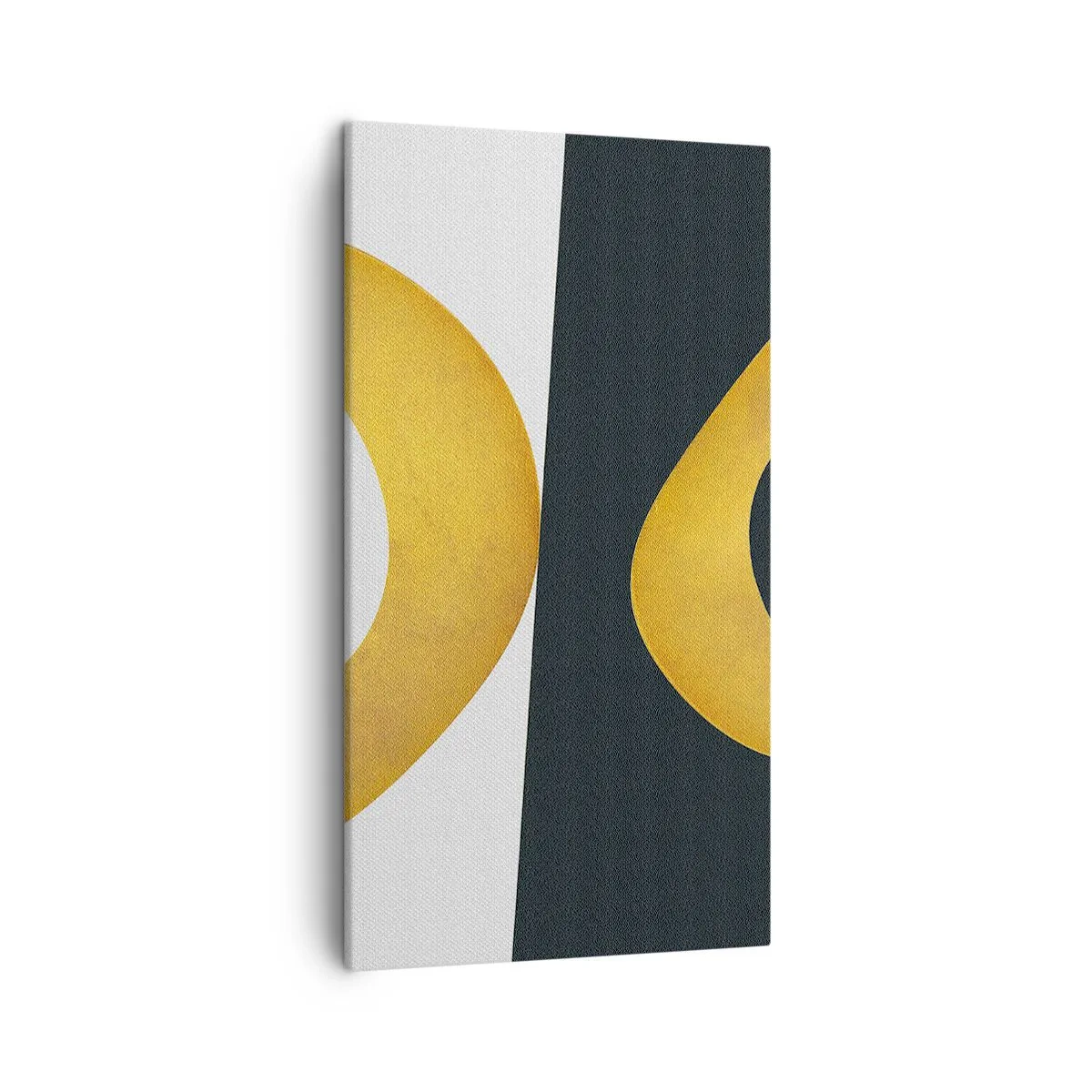 Obraz na plátne - Po prvé: zlato - 45x80 cm