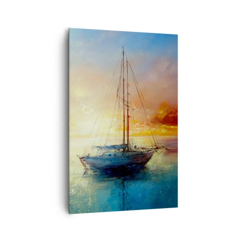 Obraz na plátne - V zlatom zálive - 80x120 cm