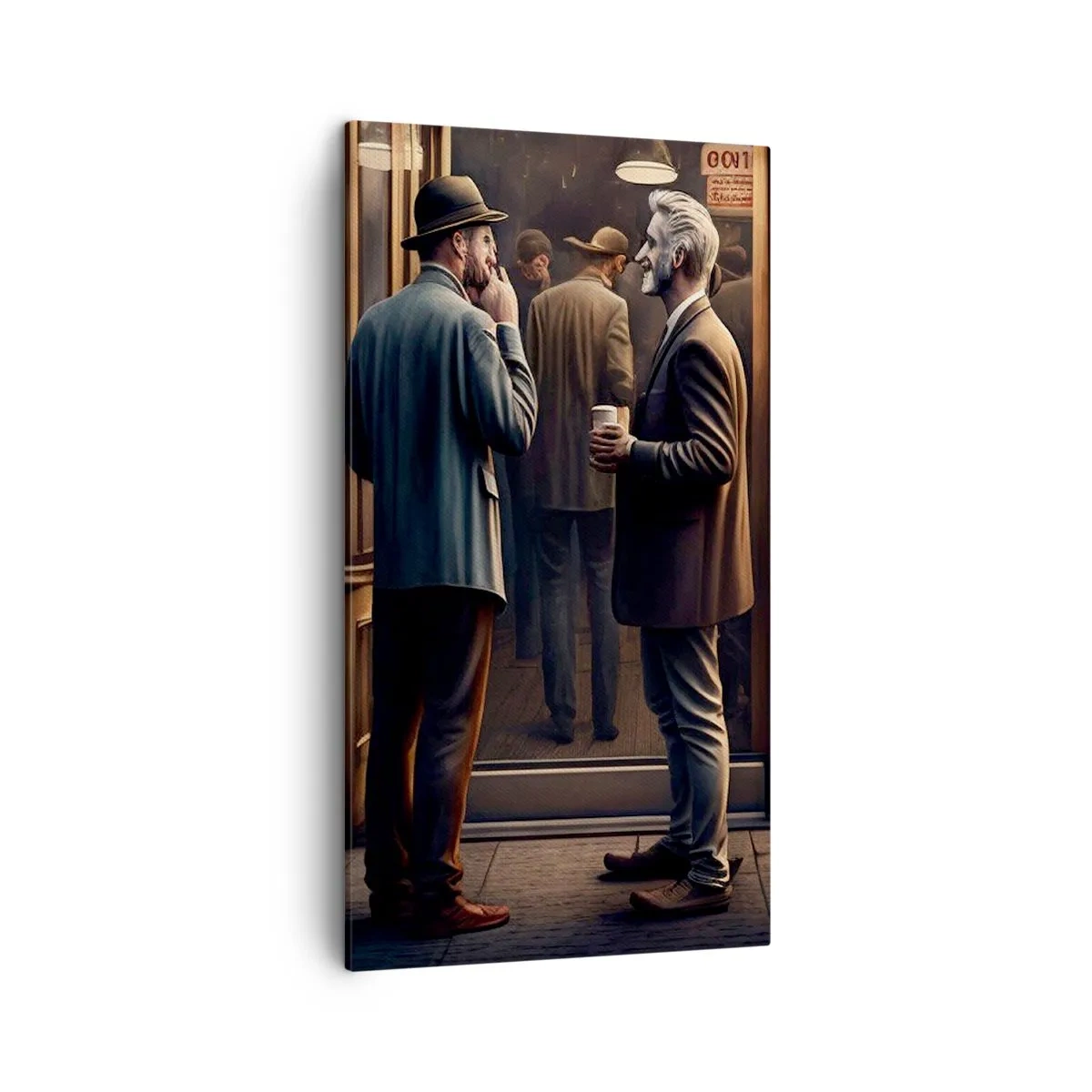 Obraz na plátne - Dobrá chvíľa dňa - 45x80 cm