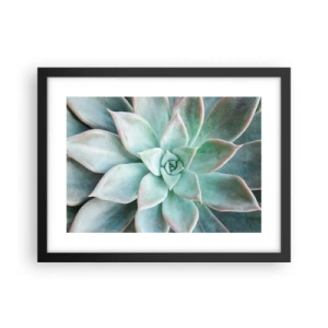 Plagát v čiernom ráme - Srdce púšte - 40x30 cm