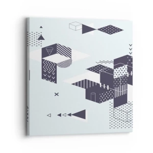 Obraz na plátne - V duši matematika - 30x30 cm