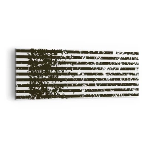 Obraz na plátne - Rytmus a šum - 140x50 cm