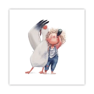 Plagát - Plán na skvelú cestu - 50x50 cm