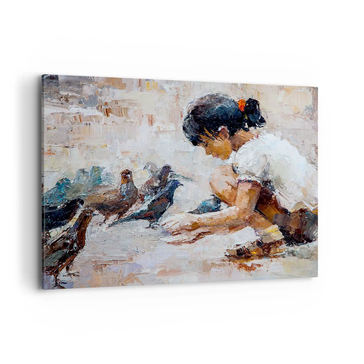 Obraz na plátne - Maličkí a najmilší - 100x70 cm