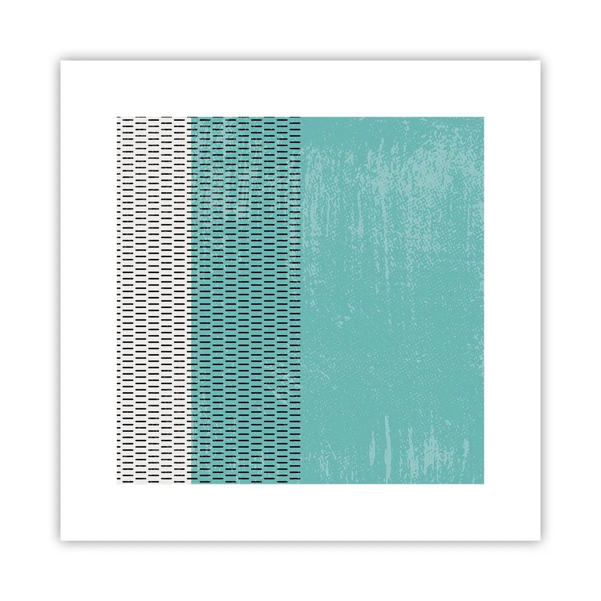 Plagát - Vyvážená kompozícia - 30x30 cm