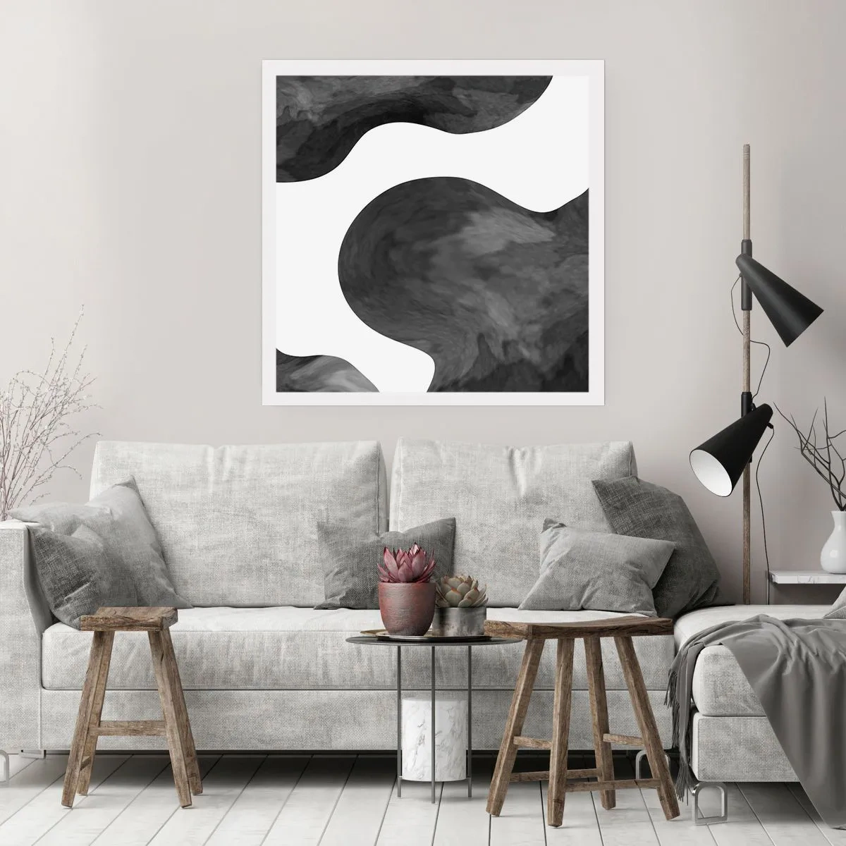 Plagát - Mliečna dráha - 50x50 cm