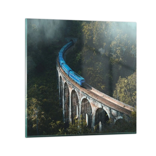 Obraz na skle - Príťažlivosť prírody - 50x50 cm