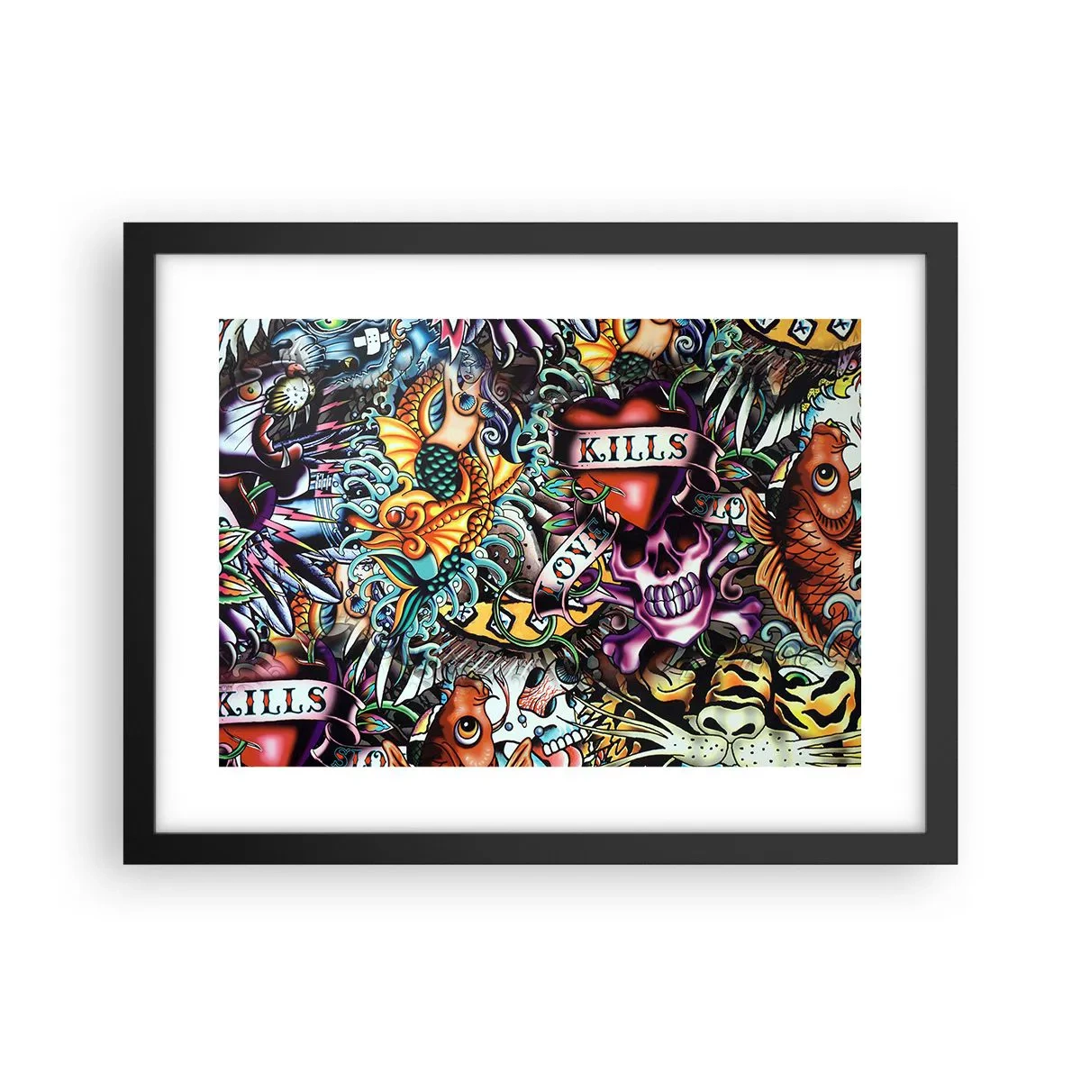 Plagát v čiernom ráme - Sen tatéra - 40x30 cm