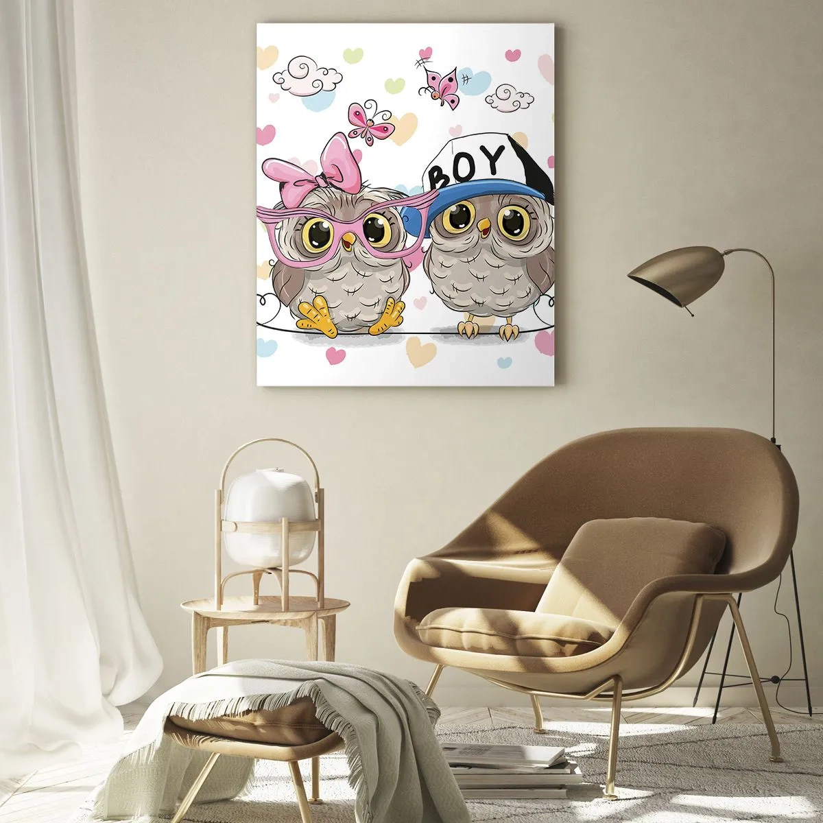 Obraz na skle - Milujme sa! - 50x70 cm