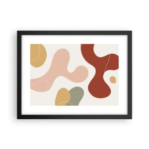 Plagát v čiernom ráme - Klikiháky - 40x30 cm