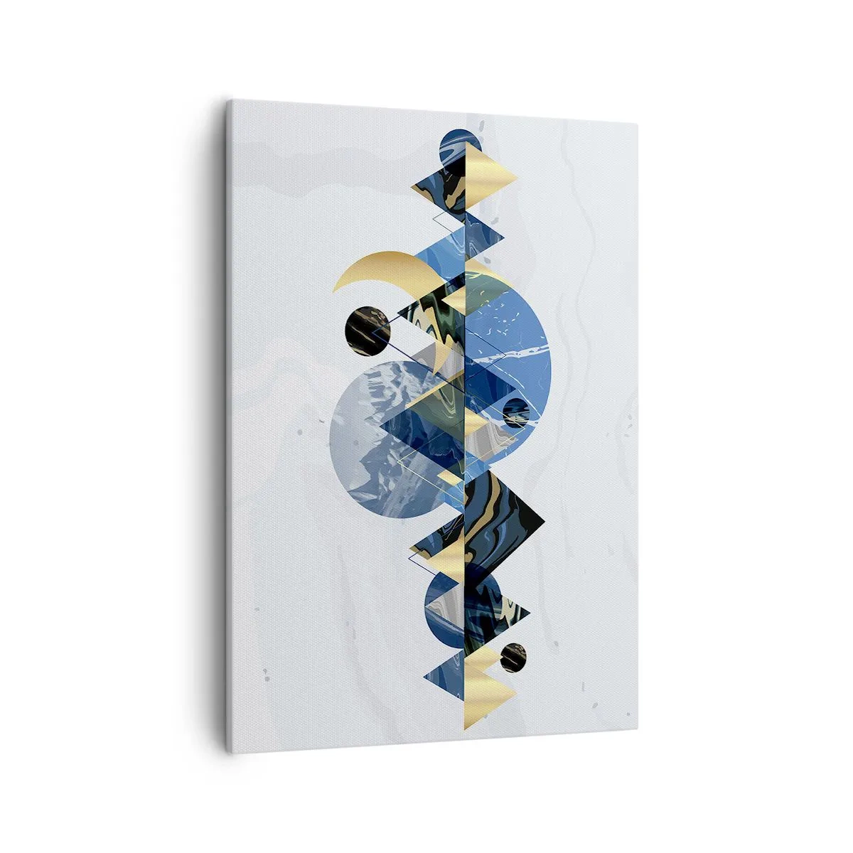 Obraz na plátne - Geometrická krajina - 50x70 cm