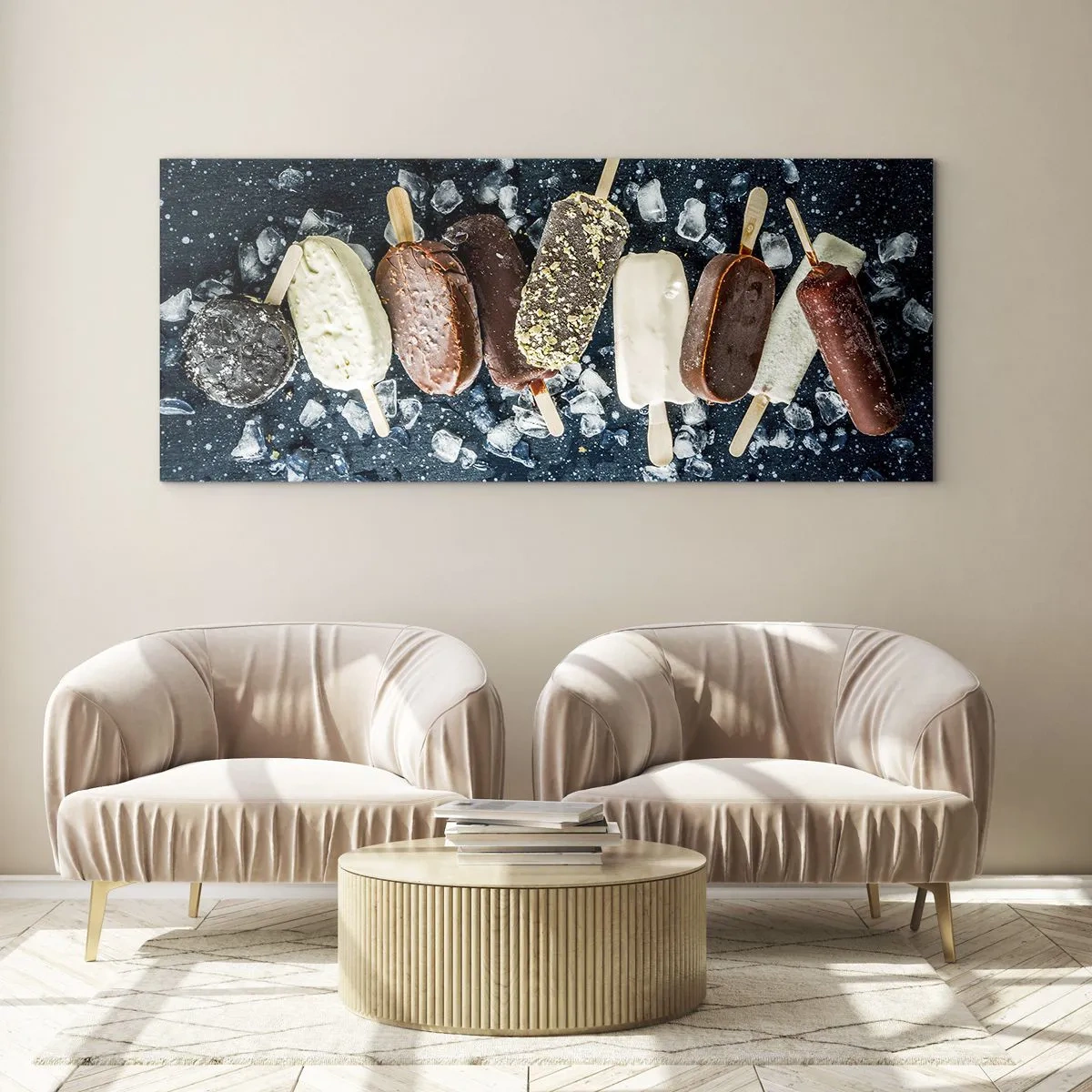 Obraz na skle - Chuť horúceho leta - 90x30 cm