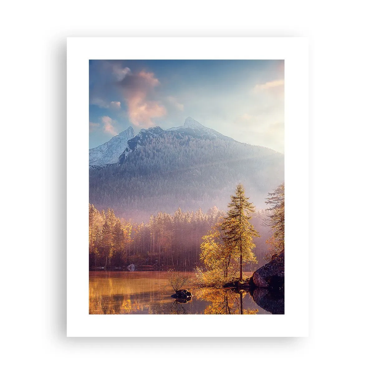 Plagát - V horách a údoliach - 40x50 cm