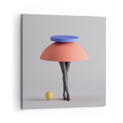 Obraz na plátne - Surrealistická kompozícia - 60x60 cm