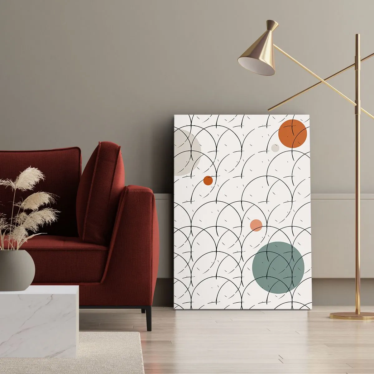 Obraz na plátne - V duchu pop-artu - 45x80 cm