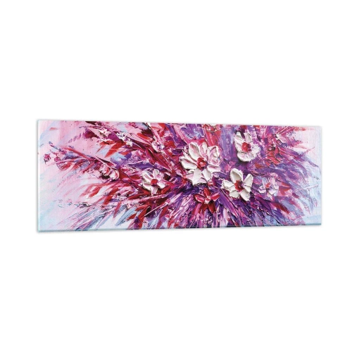 Obraz na skle - Nevinnosť a vášeň - 90x30 cm